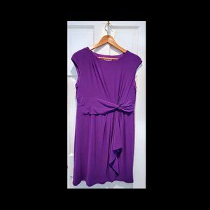 Coldwater Creek Petite Large Dress Purple